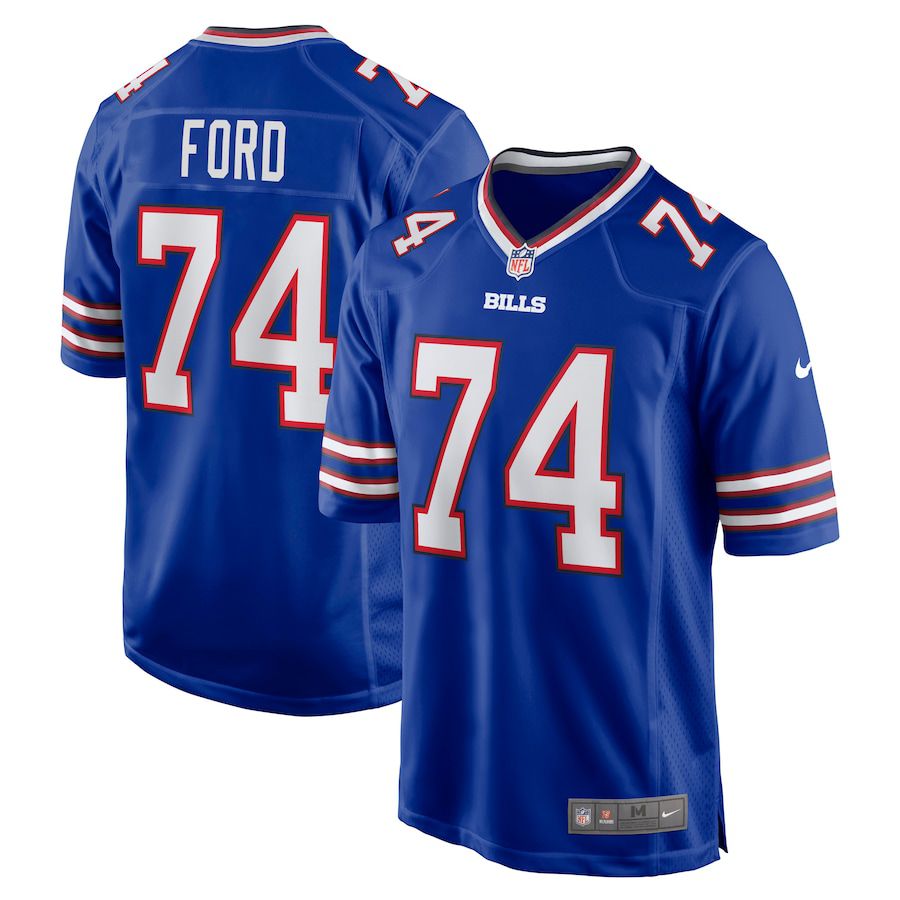 Men Buffalo Bills 74 Cody Ford Nike Royal Game Player NFL Jersey